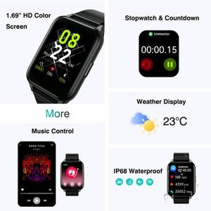 TranyaGo Smartwatch - HD Screen &amp; Waterproof