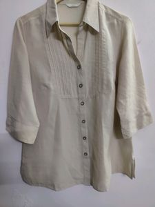 Beige Color Good Tunic Of M&S