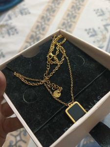 18 carat gold plated palmond chain