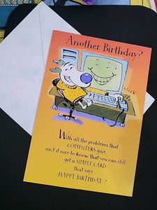 Humorous Birthday Card