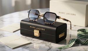 Marc Jacobs Pink Octagonal Eyeglasses