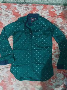 Men's Green Printed Kurta