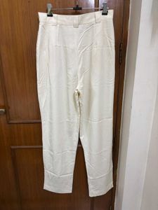 Classic High-Waisted Pleated Pants