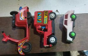Vintage Toy Vehicles Set