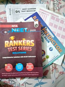 NEET Rankers Test Series with Solutions 2026
