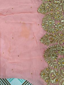 Sleeveless Kurta with Heavy Dupatta