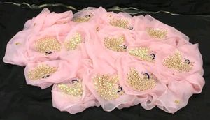 pure chiffon saree....only in cash.fix prices