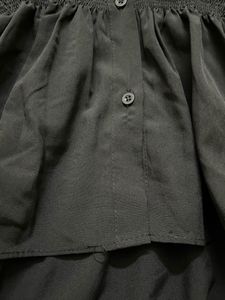 SALE!! Price Reduced High Low Black Stretchable To