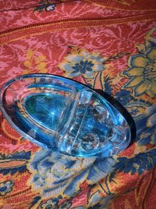 Crystal pen stand