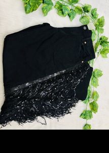Fringe Jeans -Rare Unique &amp; Stylish Pair