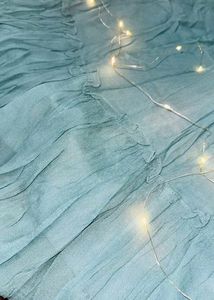 Bohemian Teal Tiered frock