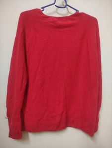 women Red sweatshirt ❤️