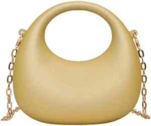 Stylish Yellow Hobo Bag