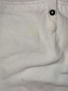 White Pintuck Button-Up Blouse
