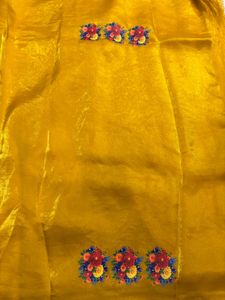 Floral Print Dress Material
