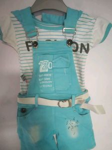 Girls Dungree Set