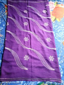 Beautiful Purple Saree