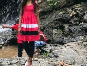 Cute Branded Pink Frock For Women