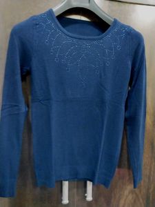 Sweater Top With Sarvoski Work