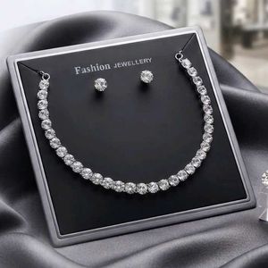 Elegant Choker Necklace &amp; Earring Set