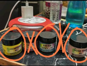 Opaque Pigment Jars Set(resin pigments)