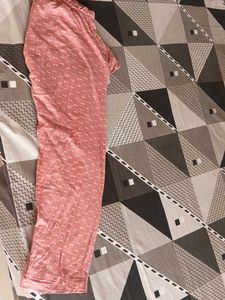 Cozy Pink Pajama Set Very Comfortable