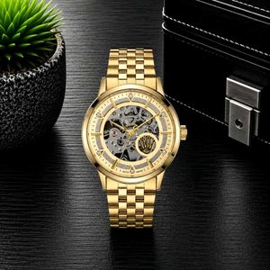 Rolex Automatic Skeleton Mechanical Watch ) For Ge