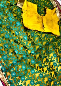 Designer Saree with Blouse