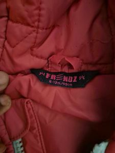 Adorable Quilted Jacket with Bow Details