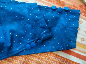 Blue Kurta With Pant