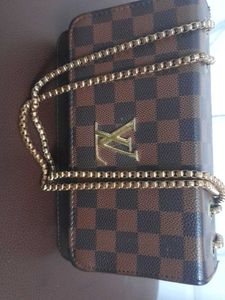 Checkered Crossbody Bag