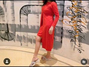 Red dress