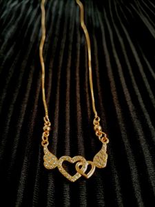 Charming Double Heart Necklace