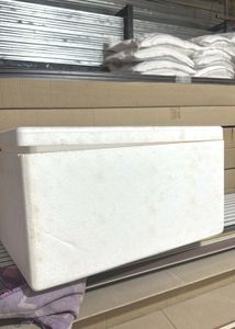White Styrofoam Cooler Box/ Ice box30L