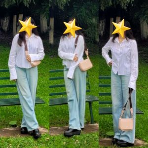 Classic Striped Button-Up Shirt