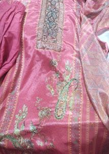 New Unused PureChinnon Cutdana Work Premium Suit