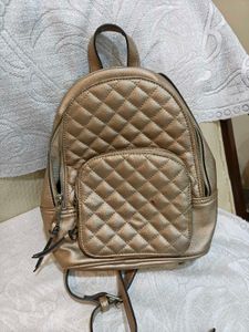 Quilted Mini Backpack