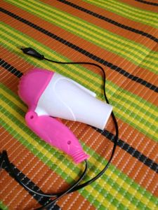 Pink &amp; White Hair Dryer