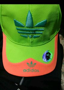 Neon Green Adidas Cap