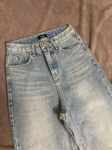 Light Wash Wide Leg Jeans