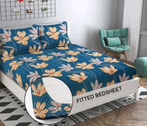 Elastic Fitted Double Bedsheet