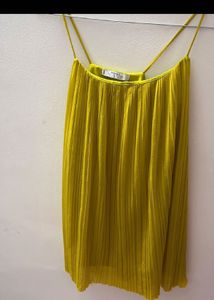 Maroon Striped Ethnic shawl and yellow top