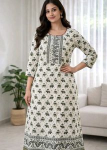 🌹🌼3 kalamkar Kurtas