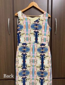 Geometric Print Maxi Dress - New With Tag