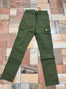 Olive Green Cargo Pants
