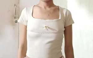 Cute Beige Crop Top