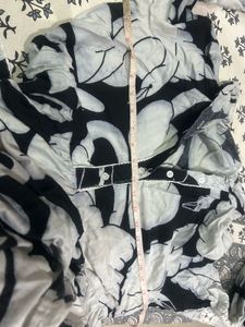 Mango - Swan Print Maxi Dress - colour spr