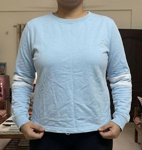 Light Blue Crewneck Sweatshirt