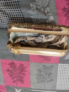 Sparkling Beaded Clutch Bag