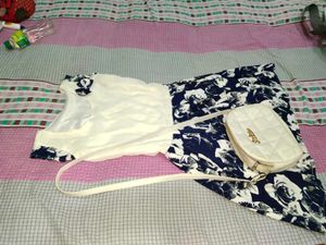 Floral Dress Only No Bag